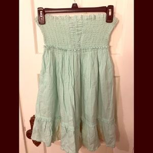 O’Neil strapless dress!